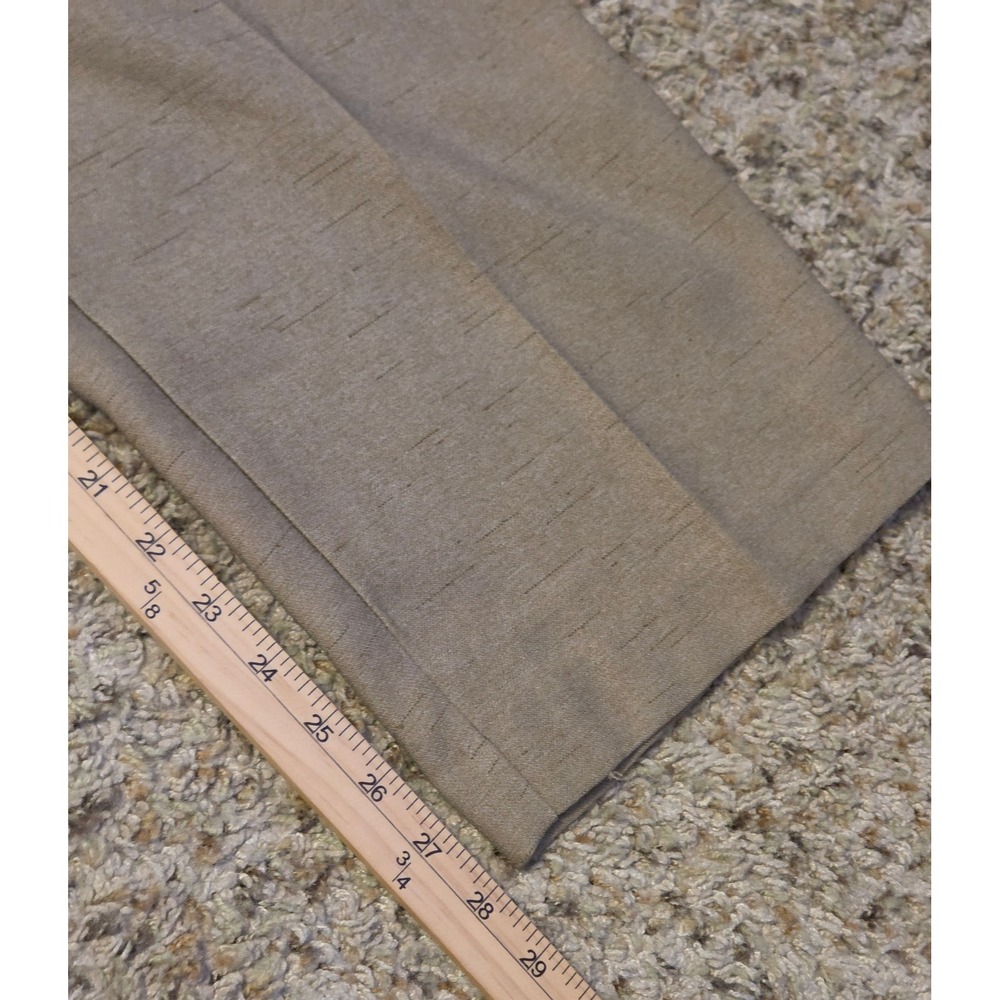 NWT Alfred Dunner Classic Fit Trouser Pants Women's Size‎ 14 Tan - Picture 5 of 8